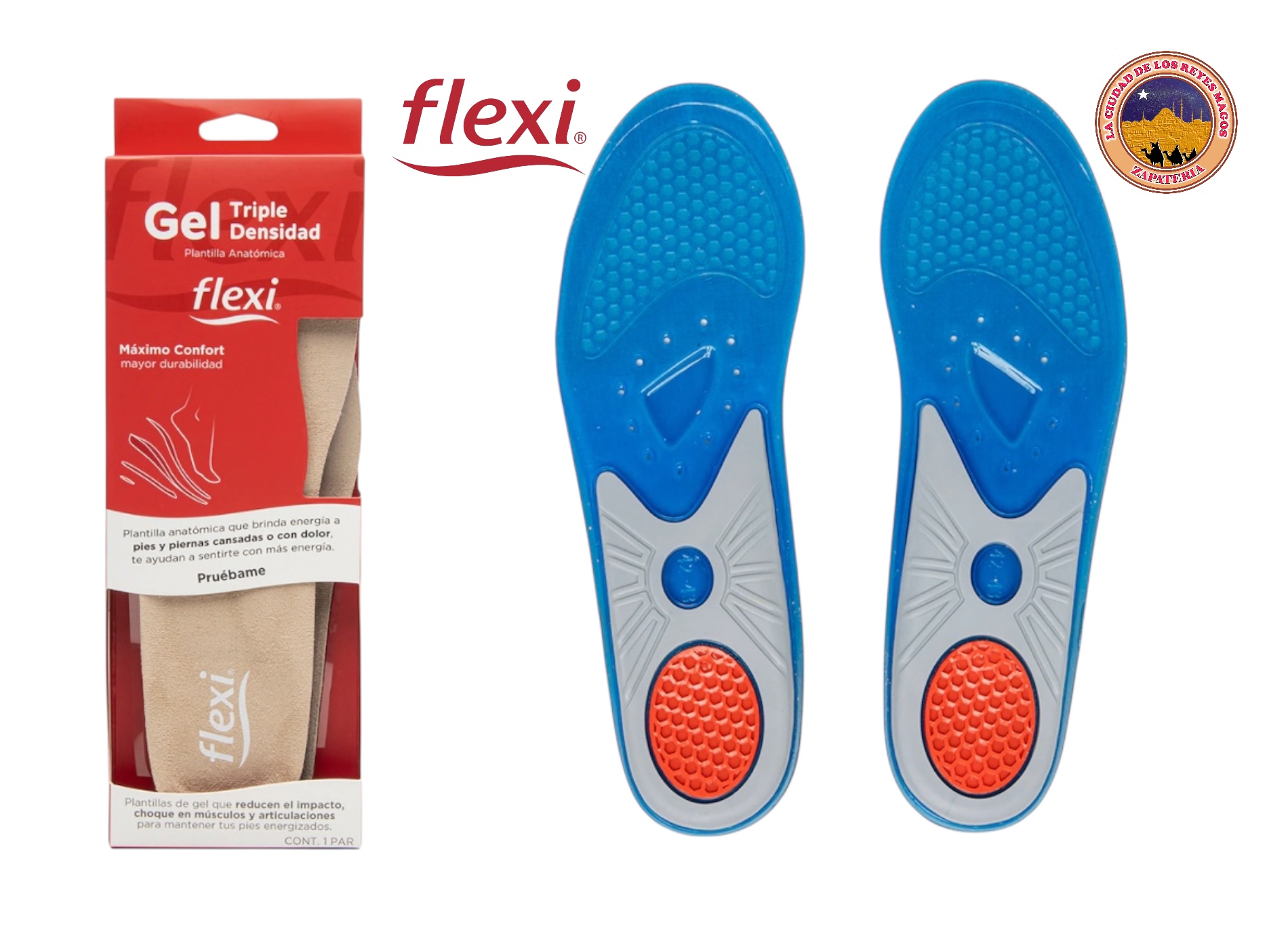 PLANTILLA GEL FLEXI 23 AL 29 E