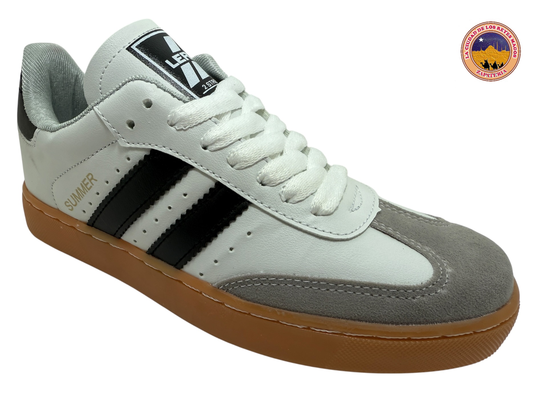 LERMI 800 BLANCO NEGRO 22 AL 25.5